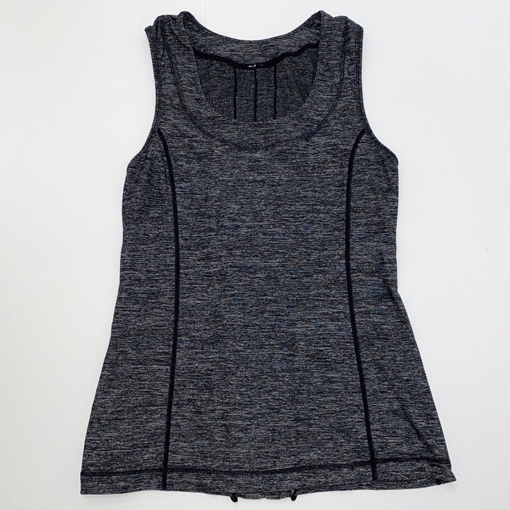Lululemon ruffle back tank size 6